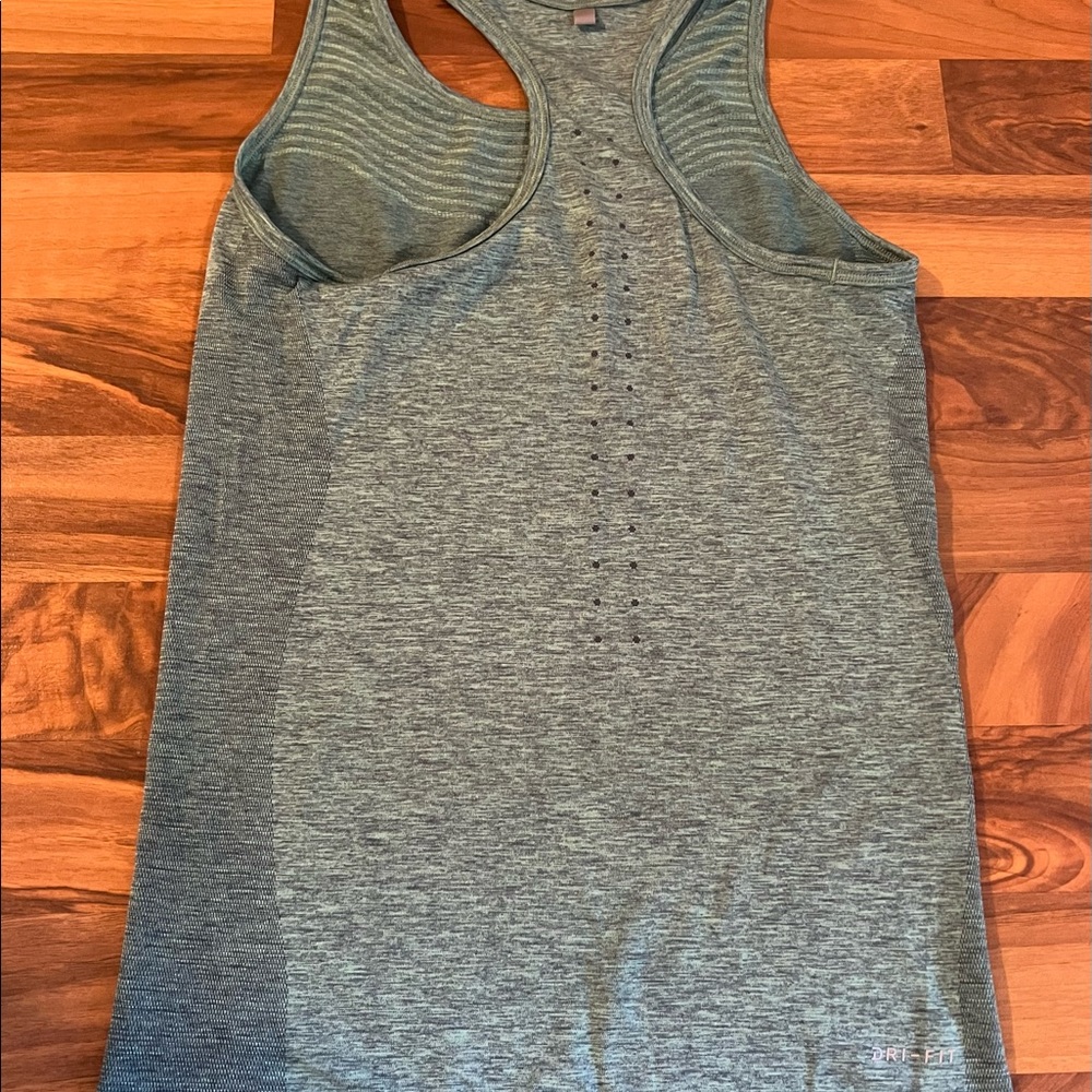Green Nike sports tank. In great condition.